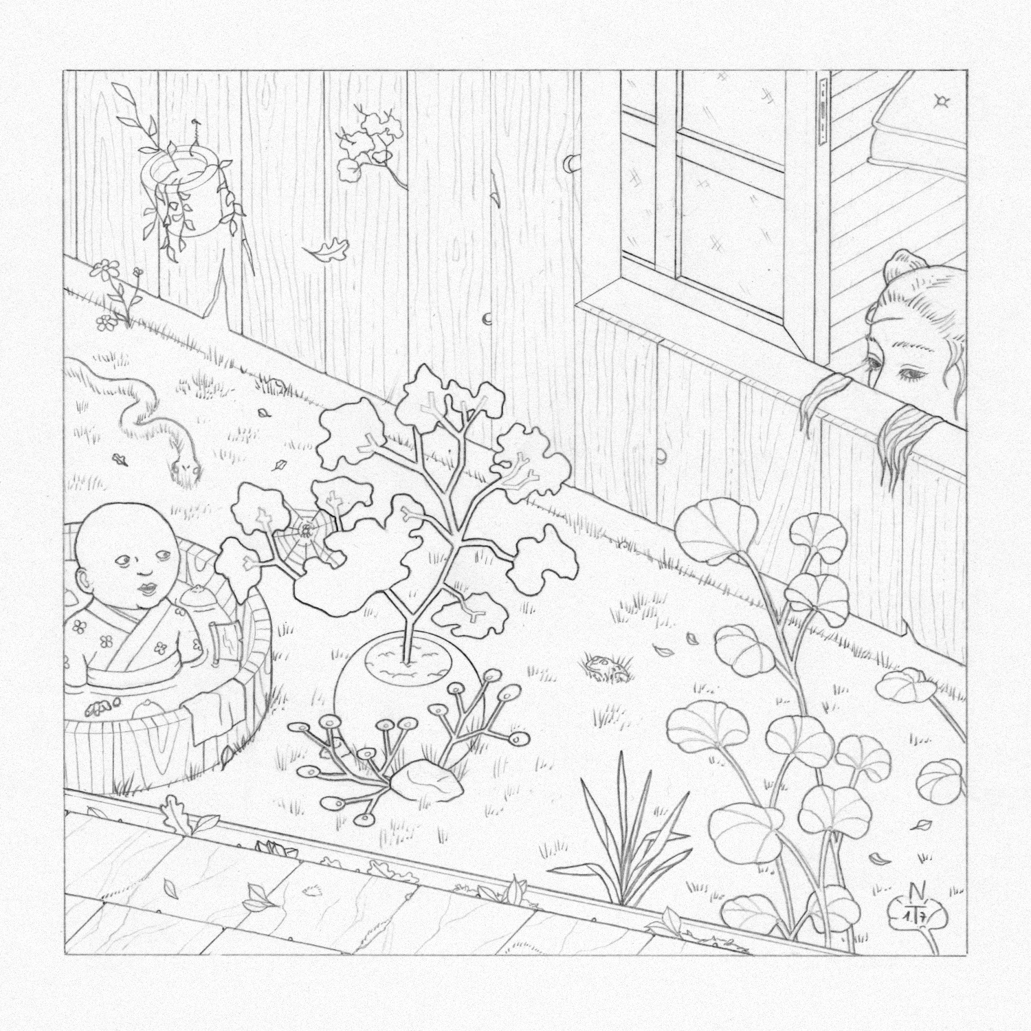 nicolas-trillaud-illustration-le-bebe-dans-bain-sketch