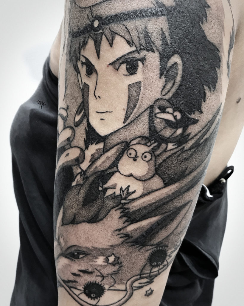 tatuto-ghibli-mononoke-chihiro-s2-detail-2