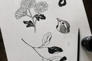 tatuto-tatoueur-bordeaux-tattoo-japonais-oiseau-fleur-hokusai-yasukuni-tachibana-estampe-ukiyo-e