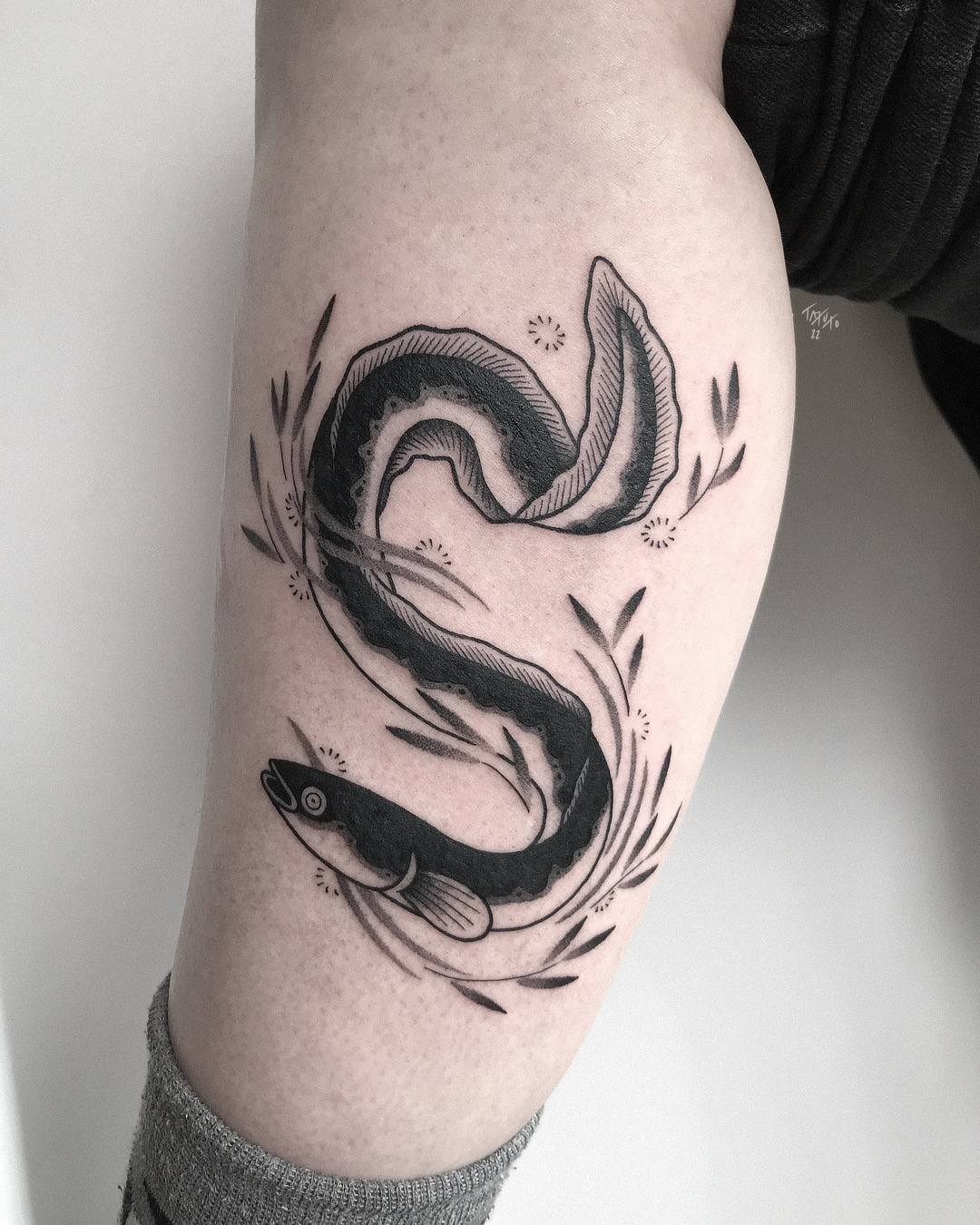nico-tatuto-tattoo-bordeaux-flash-bastide-tatoueur-anguille-eel-vegetal-japonais-japanese-black-fineline-floral-botanical-meilleur
