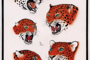 nico-tatuto-trillaud-leopard-panthere-tattoo-flash-tatouage-traditionnel-illustration-80s-classic-tattooing-bordeaux