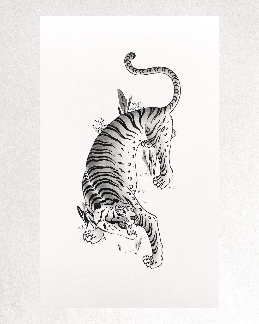 nico-tatuto-tatoueur-bordeaux-tattoo-flash-tigre-tiger-sumie-painting-india-ink-encre-de-chine-aerographe-airbrush-tatouage-traditionnel-japonais-chinois-1
