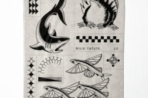 nico-tatuto-tatoueur-talence-bordeaux-grenouille-crapaud-oldschool-shark-polynesien-japonais-ukiyoe-tattoo-flash-tatouage-2025