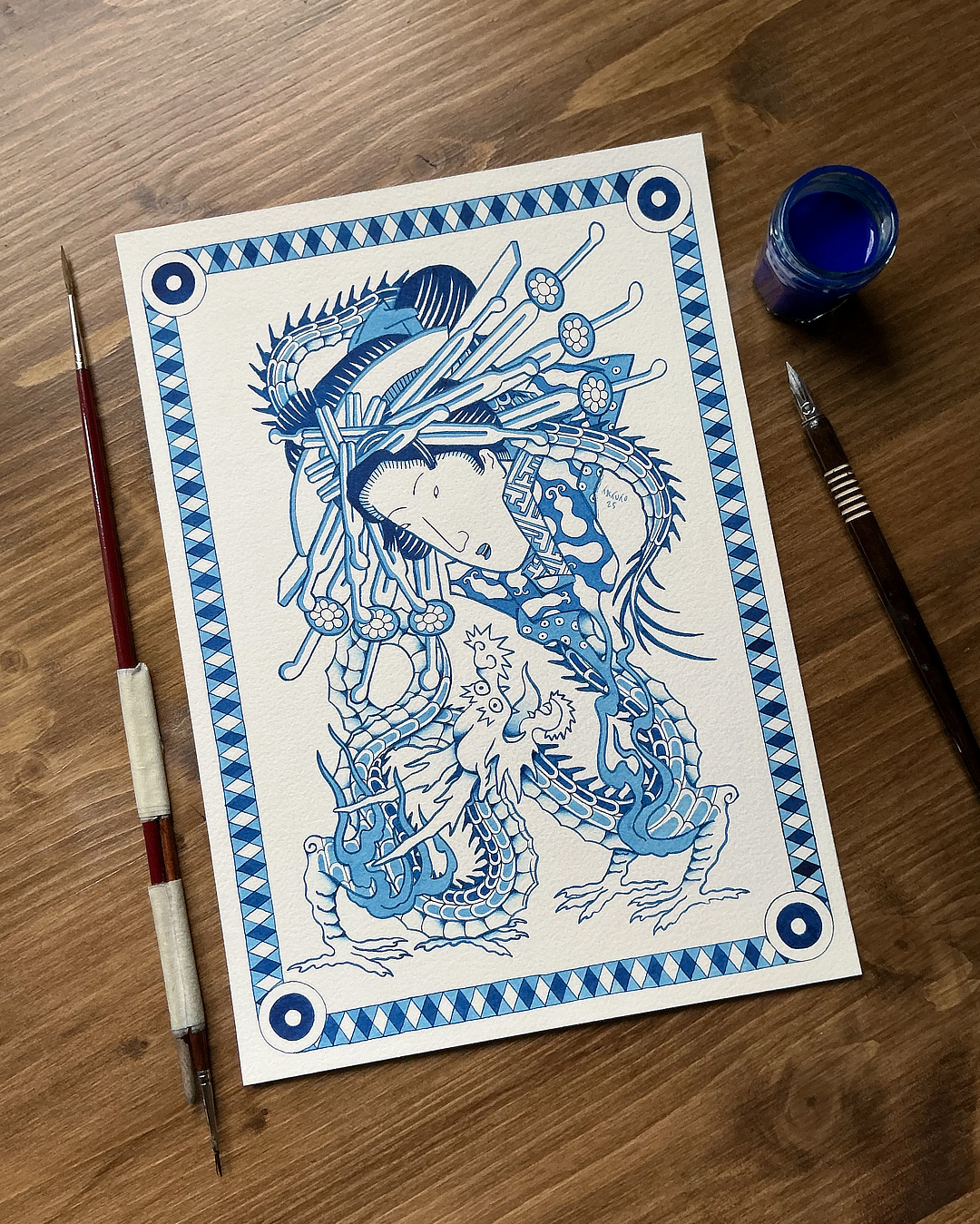 nico-tatuto-tatoueur-bordeaux-talence-geisha-dragon-tattoo-flash-japonais-tatouage-aizuri-e-2025