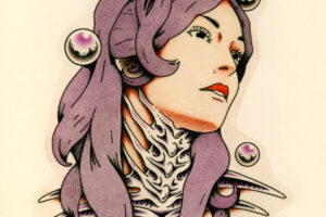 nico-tatuto-trillaud-tatoueur-bordeaux-talence-anime-manga-neotrad-old-school-80s-90s-biomeca-lady-portrait-2026