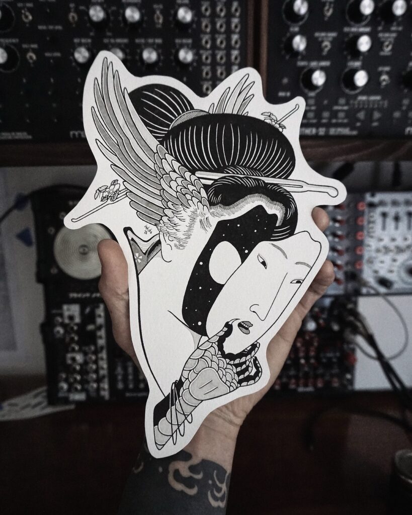 L’ŒUF - PEINTURE ORIGINALE